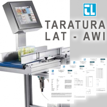 TARATURA LAT – AWI (Automatic Weighing Instrument)